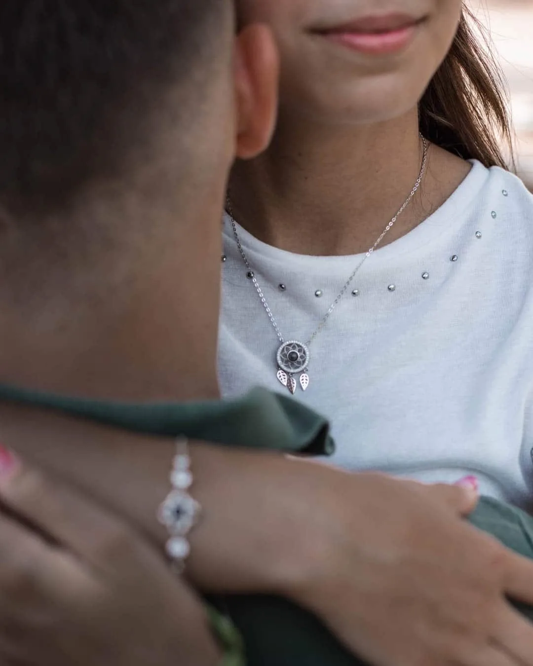 Collar de plata para regalar a mujer